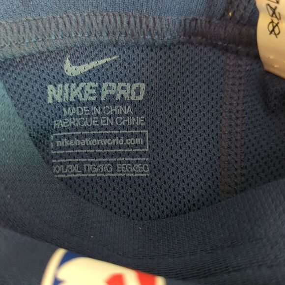 Nike NBA Hyperstrong Padded Elbow Sleeve Blue 2X/3X - Picture 7 of 8
